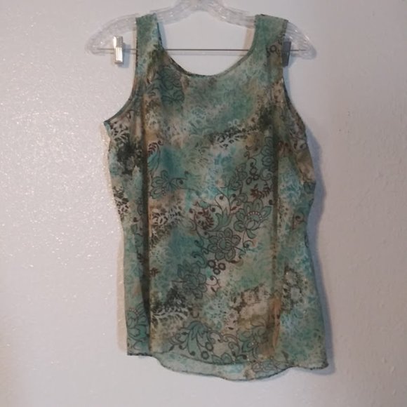 Lane Bryant women's size 14\16 multicolored blouse - Picture 5 of 10